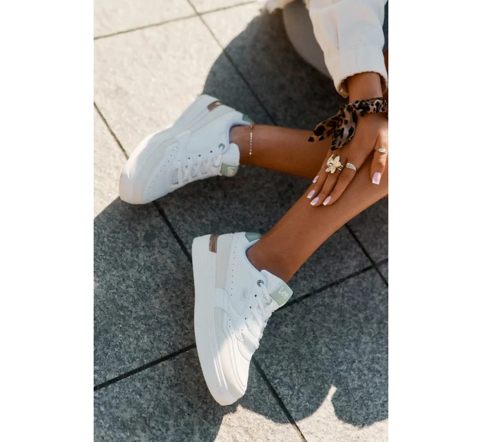 Dámské tenisky na platformě LEE EMMA WOMEN LOW – béžové Dámské tenisky na platformě LEE EMMA WOMEN LOW – béžové