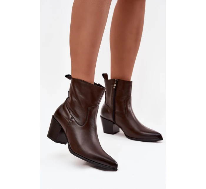 Boty na podpatku  model 219575 Step in style