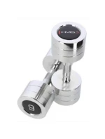 Chromové činky 2x9 kg HMS CHD09