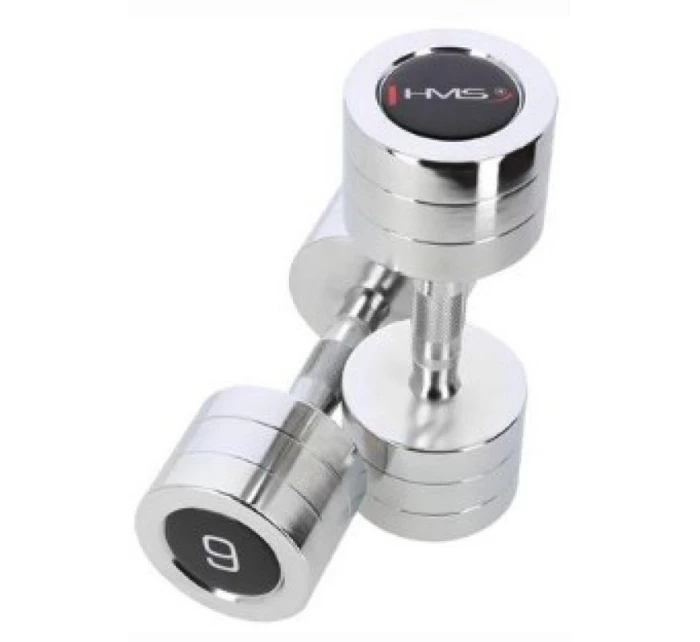 Chromové činky 2x9 kg HMS CHD09