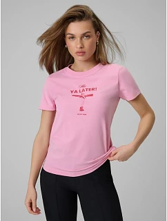 Dámské tričko s potiskem 4F 4FRSS26TTSHF3448-56S