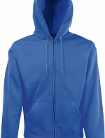 Fruit of the Loom Premium Hooded Sweat Jacket Mikina s kapucí 16.2034 royal blue