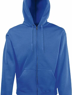 Fruit of the Loom Premium Hooded Sweat Jacket Mikina s kapucí 16.2034 royal blue