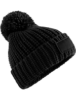 B 329 Pletená čepice s bambulí black model 22469569 - Beechfield B 329 Pletená čepice s bambulí black model 22469569 - Beechfield