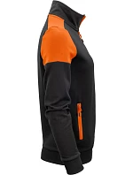 Prime Sweater Full Zip Women Dámská mikina model 22456047 black/orange - Printer Prime Sweater Full Zip Women Dámská mikina model 22456047 black/orange - Printer