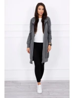 Mikina s kapucí graphite melange