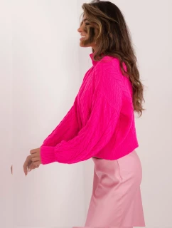 Sweter BA SW model 21055361 fluo różowy - FPrice