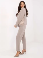 Komplet IT KMPL model 21747096 ciemny bezowy - FPrice Komplet IT KMPL model 21747096 ciemny bezowy - FPrice