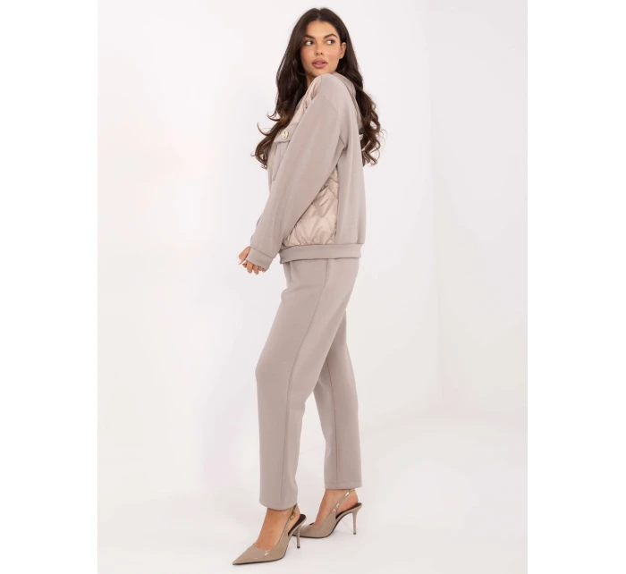 Komplet IT KMPL model 21747096 ciemny bezowy - FPrice Komplet IT KMPL model 21747096 ciemny bezowy - FPrice