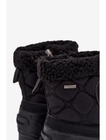 Dětské zateplené sněhule na zip Big Star – černé Dětské zateplené sněhule na zip Big Star – černé