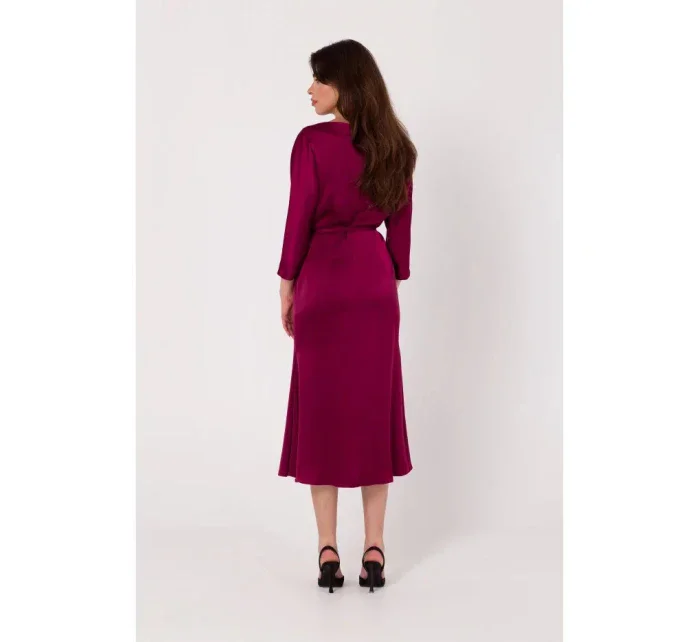 Dámské šaty model 21185917 bordó - Makover