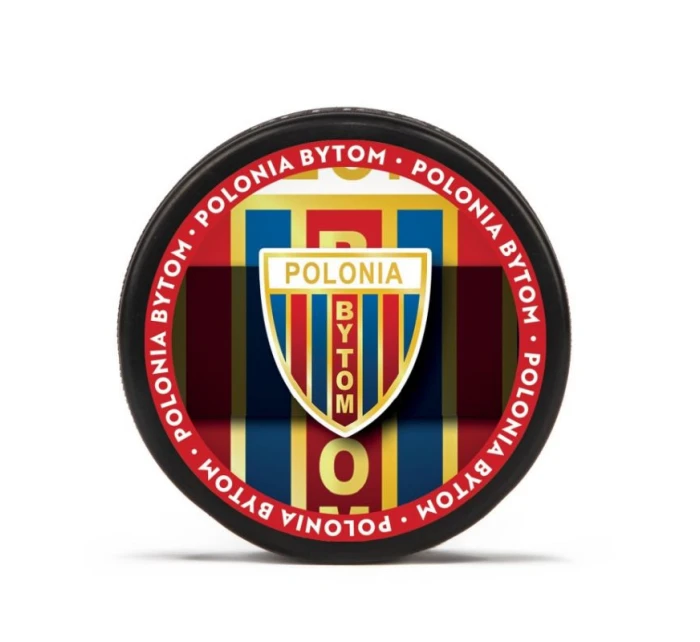 Hokejový puk Zagłębie Sosnowiec medailon SREBKRMEDALION