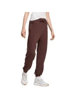 Dámské kalhoty adidas Essentials Small Logo French Terry Cuffed pants brown JX3864 dámské Dámské kalhoty adidas Essentials Small Logo French Terry Cuffed pants brown JX3864 dámské