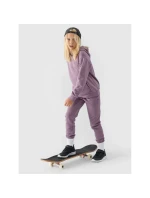 Dívčí nepruhovaná mikina s kapucí 4F Junior 4FJWMM00TSWSF1316-51S Dívčí nepruhovaná mikina s kapucí 4F Junior 4FJWMM00TSWSF1316-51S