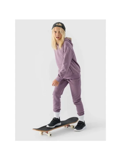 Dívčí nepruhovaná mikina s kapucí 4F Junior 4FJWMM00TSWSF1316-51S Dívčí nepruhovaná mikina s kapucí 4F Junior 4FJWMM00TSWSF1316-51S