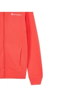 Dámská kombinéza s oranžová a tmavě modrá tepláková souprava model 21812365 - CHAMPION Dámská kombinéza s oranžová a tmavě modrá tepláková souprava model 21812365 - CHAMPION