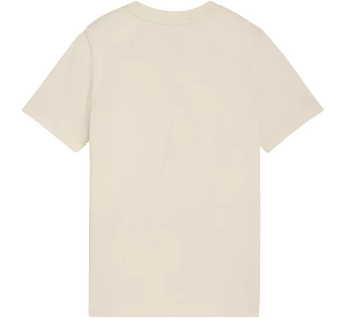 Dětské tričko Puma ESS Small No.1 Logo Centered Tee beige 692975 87 Dětské tričko Puma ESS Small No.1 Logo Centered Tee beige 692975 87