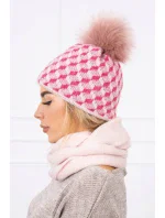 Dámská sada model 18745404 powder pink - K-Fashion Dámská sada model 18745404 powder pink - K-Fashion