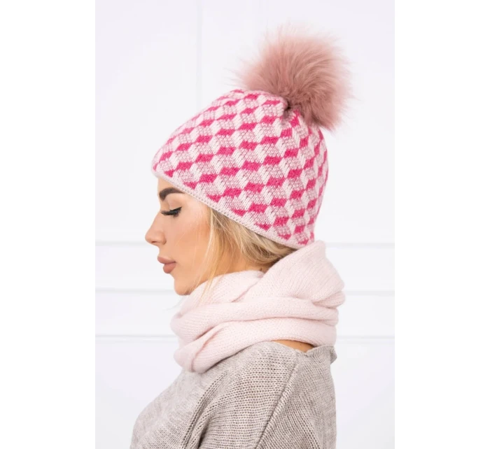 Dámská sada model 18745404 powder pink - K-Fashion Dámská sada model 18745404 powder pink - K-Fashion