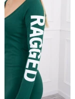 Roztrhané zelené šaty Roztrhané zelené šaty