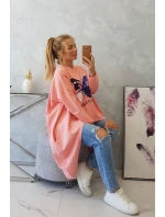 Meruňková halenka s potiskem