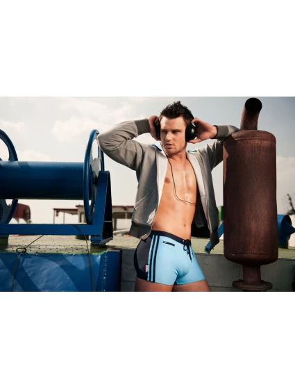 Plavky Verso Mare v modré a tmavě modré barvě - Alpha Male Plavky Verso Mare v modré a tmavě modré barvě - Alpha Male