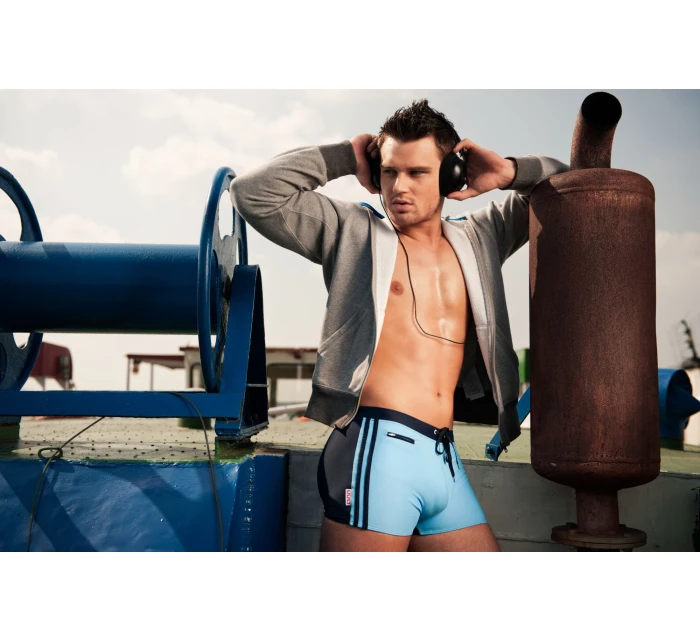 Plavky Verso Mare v modré a tmavě modré barvě - Alpha Male Plavky Verso Mare v modré a tmavě modré barvě - Alpha Male