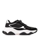 Luxusní dámské tenisky černé bez podpatku Luxusní dámské tenisky černé bez podpatku