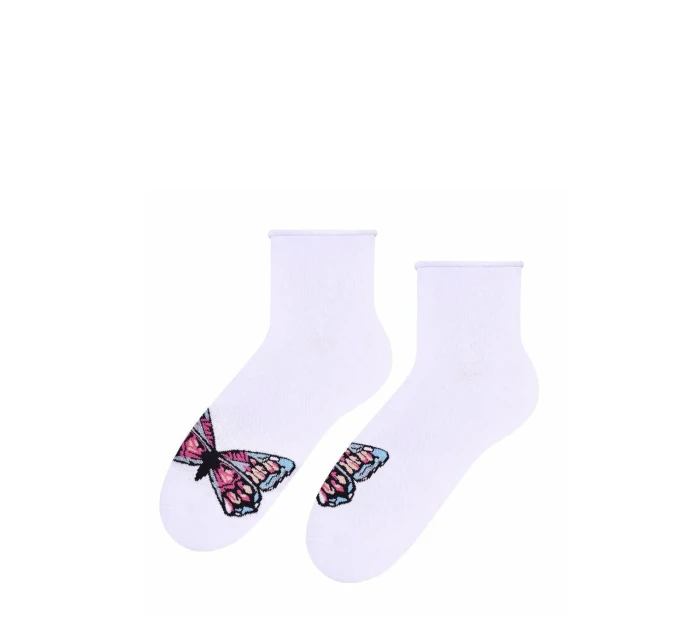 Vzorované netlačící ponožky Steven art.099 35-40