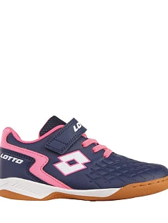 Lotto Dasher dětské boty námořnická modrá a růžová 2600920K 5944
