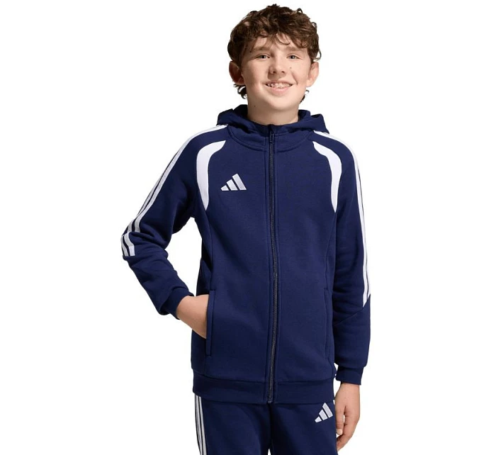 Dětská mikina Tiro 26 League Sweat Full Zip Hoodie navy blue model 22060314 - ADIDAS
