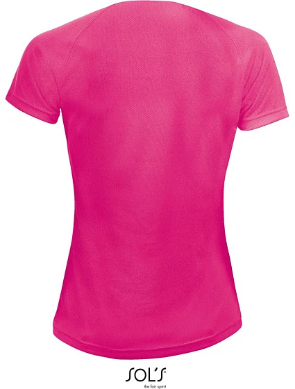 SOL'S Sporty Women Dámské raglánové sportovní tričko model 22524925 neon pink SOL'S Sporty Women Dámské raglánové sportovní tričko model 22524925 neon pink