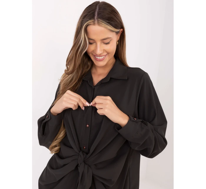 Koszula IT KS model 21786331 ciemny brązowy - FPrice