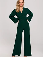Dámský overal K147 tm. zelená - Makover