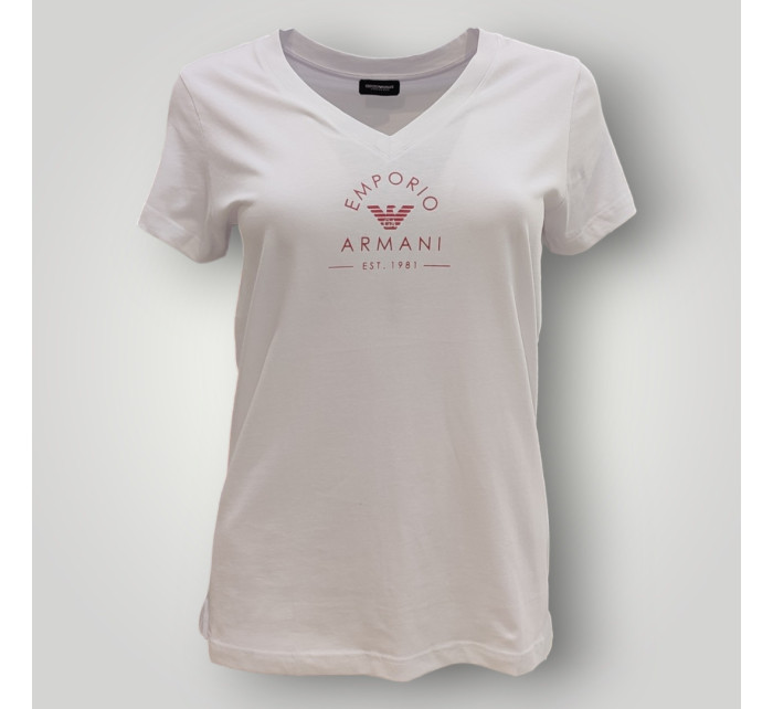 Dámské tričko 164722 4R227 00010 bílé - Emporio Armani