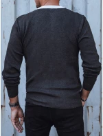 Pánský šedý svetr FashionStreet WX2204