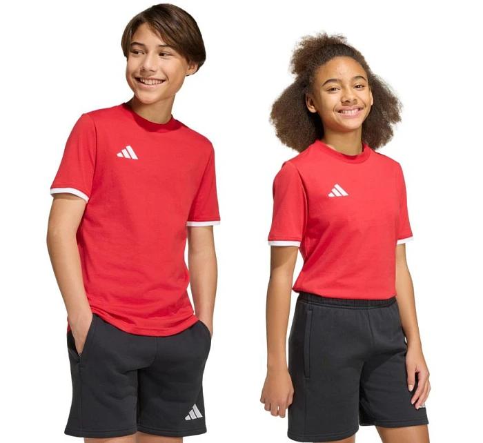 Dětské tričko Entrada 26 Tee červené model 21934083 - ADIDAS