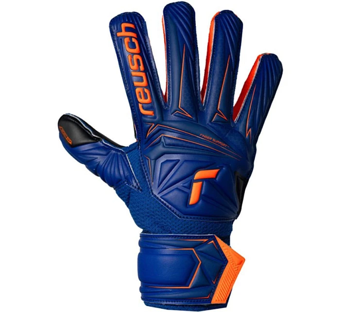 Rukavice Reusch Attrakt Infinity Finger Support Junior 56 72 710 4127