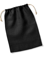 Westford Mill W 415 Jutový pytel se stahovacími šňůrkami 50.0415 black/natural Westford Mill W 415 Jutový pytel se stahovacími šňůrkami 50.0415 black/natural