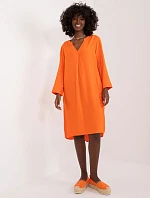 Šaty D73761M30430A oranžová