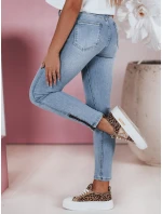 Dámské džínové úzké kalhoty střední  model 21983604 - Dstreet