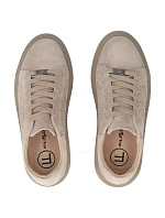 Dámské kožené polobotky béžové model 22061153 - FILIPPO