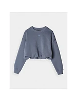 Dívčí mikina bez kapuce 4F 4FJRSS24TSWSF1331-32S