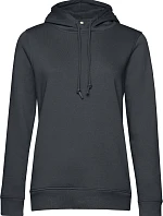 B&C Inspire Hooded /women_° Dámská mikina s kapucí 01.W34B asphalt