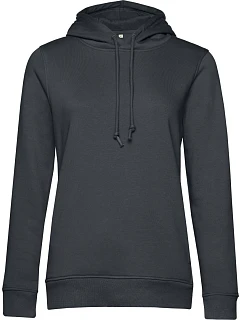 B&C Inspire Hooded /women_° Dámská mikina s kapucí 01.W34B asphalt