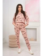 Statement set tmavě pudrově růžový Statement set tmavě pudrově růžový