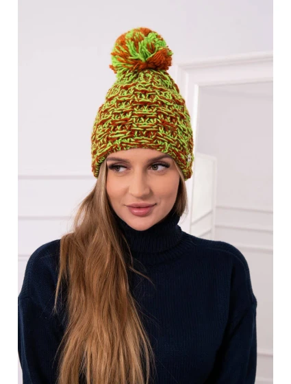 Fiona fleecová čepice zelená model 18751237 - K-Fashion Fiona fleecová čepice zelená model 18751237 - K-Fashion