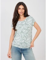 T shirt model 22031421 pistacjowy - FPrice