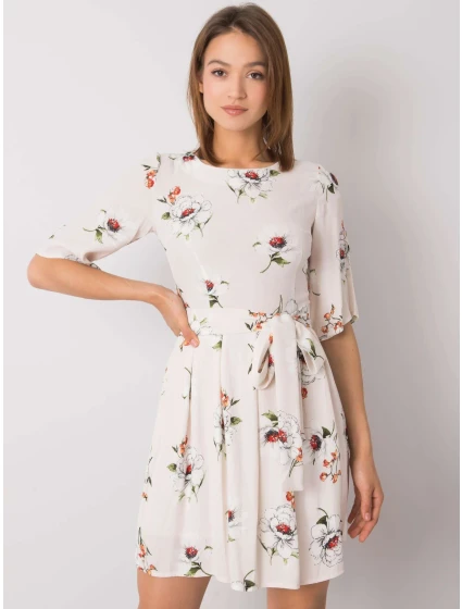 Šaty LK SK 507547.16P světle béžová