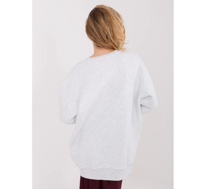 WT BL mikina A1047.69 světle šedá WT BL mikina A1047.69 světle šedá